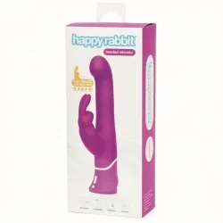 Vibrador Rotador Beaded Punto-G Purpura
