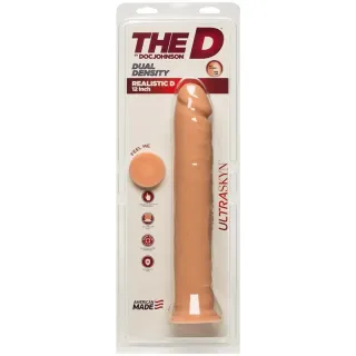 Dildo Dual Density Realistic D 12 Ultraskyn Vainilla