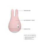 Estimulador del Clítoris Sugar Bunny Rosa