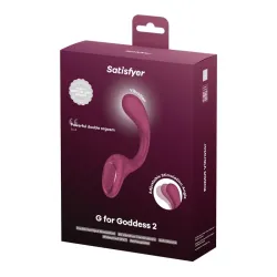 G for Goddess 2 Rabbit Vibrator Rojo