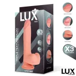 Max Dildo Triple Densidad con Testículos 8.2