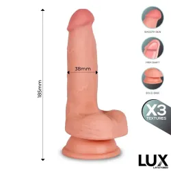 Hans Dildo Triple Densidad con Testículos 7.2