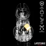 Jaula de Castidad Universal Long Transparente