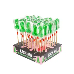 Display Piruletas Pene Menta Efecto Frío 40 Pcs.