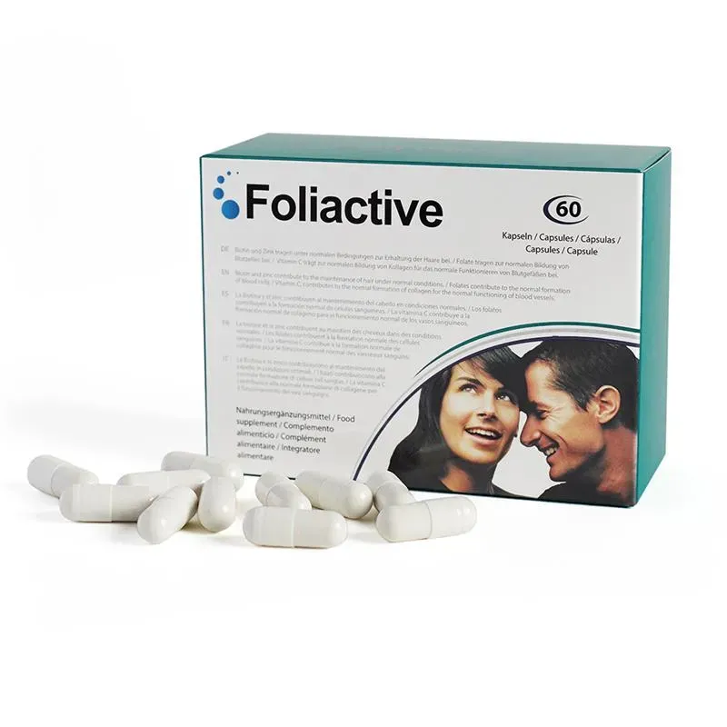 Foliactive Capsulas Anticaída 60 Comprimidos – Parafarmacia