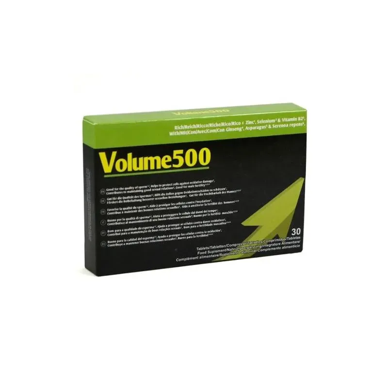 Volume 500 Pastillas Aumento Semen – Parafarmacia