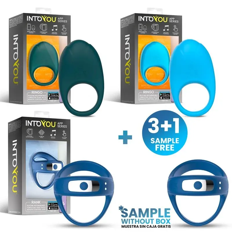 Pack 3+1 Tester Surtido Anillos Ringo y Rank APP – Packs