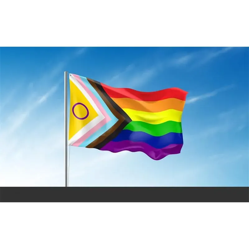 Bandera Intersexsual 90x150cm – línea LGBT+