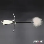 Plumero con Fusta Blanco