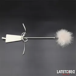 Plumero con Fusta Blanco