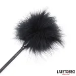 Plumero con Fusta Encaje y Lazo Negro