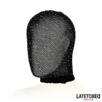 Máscara Rejilla con Brillantes y Lazo Ajustable