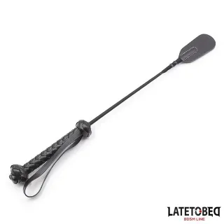 Fusta con Mango Trenzado 44.5cm Negro