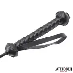 Fusta con Mango Trenzado 44.5cm Negro