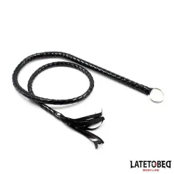 Látigo Negro Brillante 138cm
