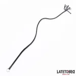 Látigo Negro Brillante 138cm