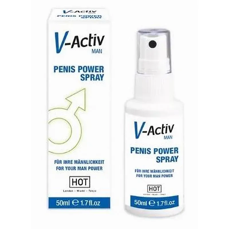 Hot V-Activ Penis Power Spray para el Pene 50 ml – Potenciadores