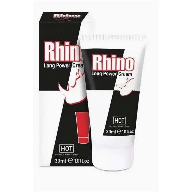 Rhino Long Power Crema Prolongación de la Erección 30 ml – Potenciadores
