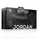 Jordan Arnés Dildo Doble con Vibración y Control Remoto