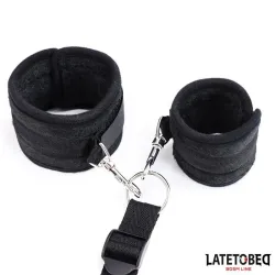 Restricciones de Cama Negro Ajustable