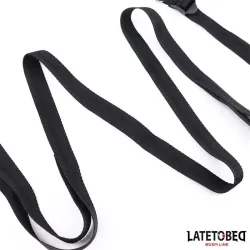 Restricciones de Cama Negro Ajustable