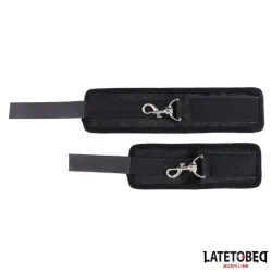 Restricciones de Cama Negro Ajustable