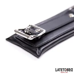 Collar Acolchado Grande con Correa