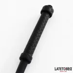 Látigo de Silicona Negro 63.5cm