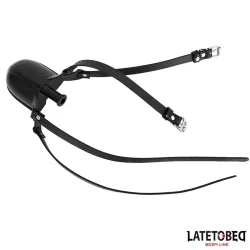 Mordaza con Bebedero Negro