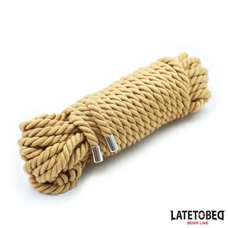 Cuerda de Bondage Detalles Metálicos 10m – Inicio