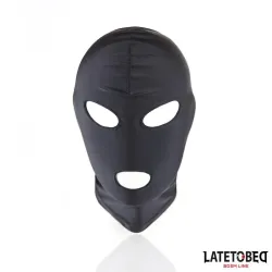 Máscara con Apertura Ojos y Boca Negra