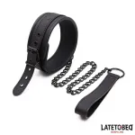 Set Collar y Correa Neopreno Negro