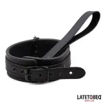 Set Collar y Correa Neopreno Negro