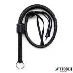 Látigo Trenzado Negro 116cm