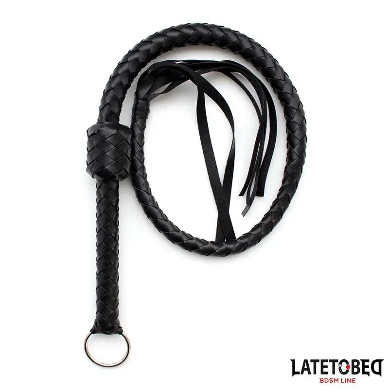 Látigo Trenzado Negro 116cm – Inicio