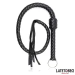 Látigo Trenzado Negro 116cm
