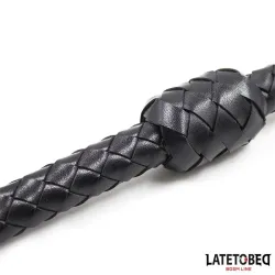 Látigo Trenzado Negro 116cm