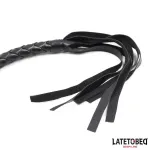 Látigo Trenzado Negro 116cm