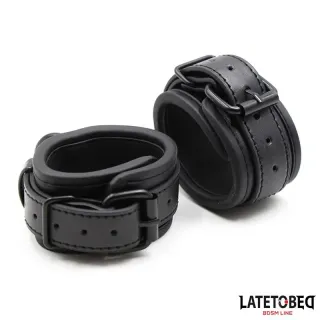 Esposas Neopreno Ajustables Negro