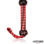 Flogger Rojo y Negro  50cm