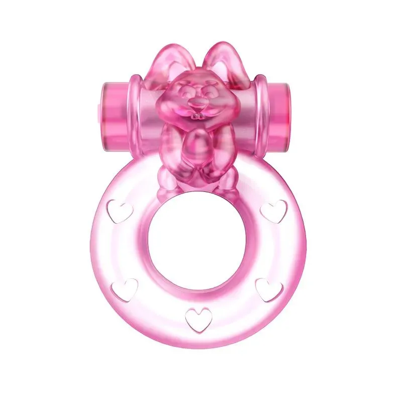 Anillo con Bala Vibradora Conejito – Anillos Pene
