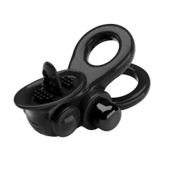 Passionate Anillo Doble para el Pene con Vibración