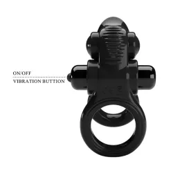 Passionate Anillo Doble para el Pene con Vibración