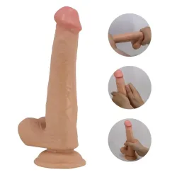Tallen Dildo con Piel Deslizante-Retractil 22 cm