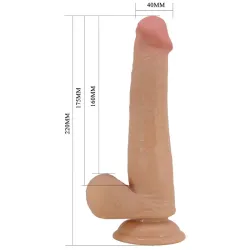 Tallen Dildo con Piel Deslizante-Retractil 22 cm