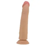 Sharife Dildo con Piel Deslizante-Retractil 25 cm