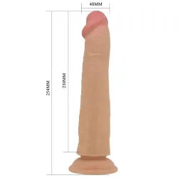 Sharife Dildo con Piel Deslizante-Retractil 25 cm