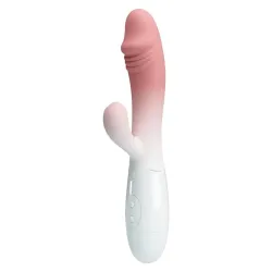 Snappy Vibrador Blanco y Rosa