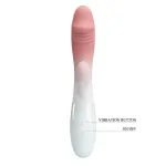 Snappy Vibrador Blanco y Rosa