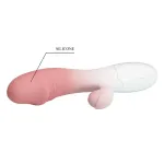 Snappy Vibrador Blanco y Rosa